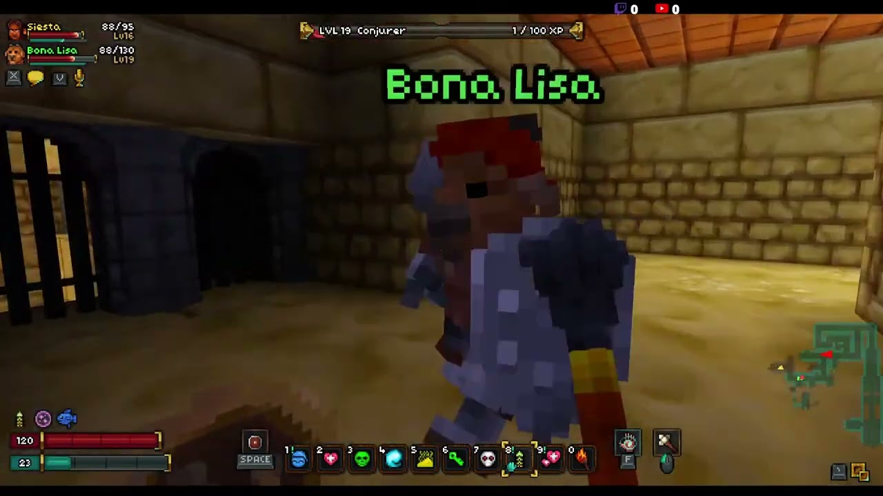 He got me guys he finally got me :( #Barony #minotaur #maze #coopgameplay