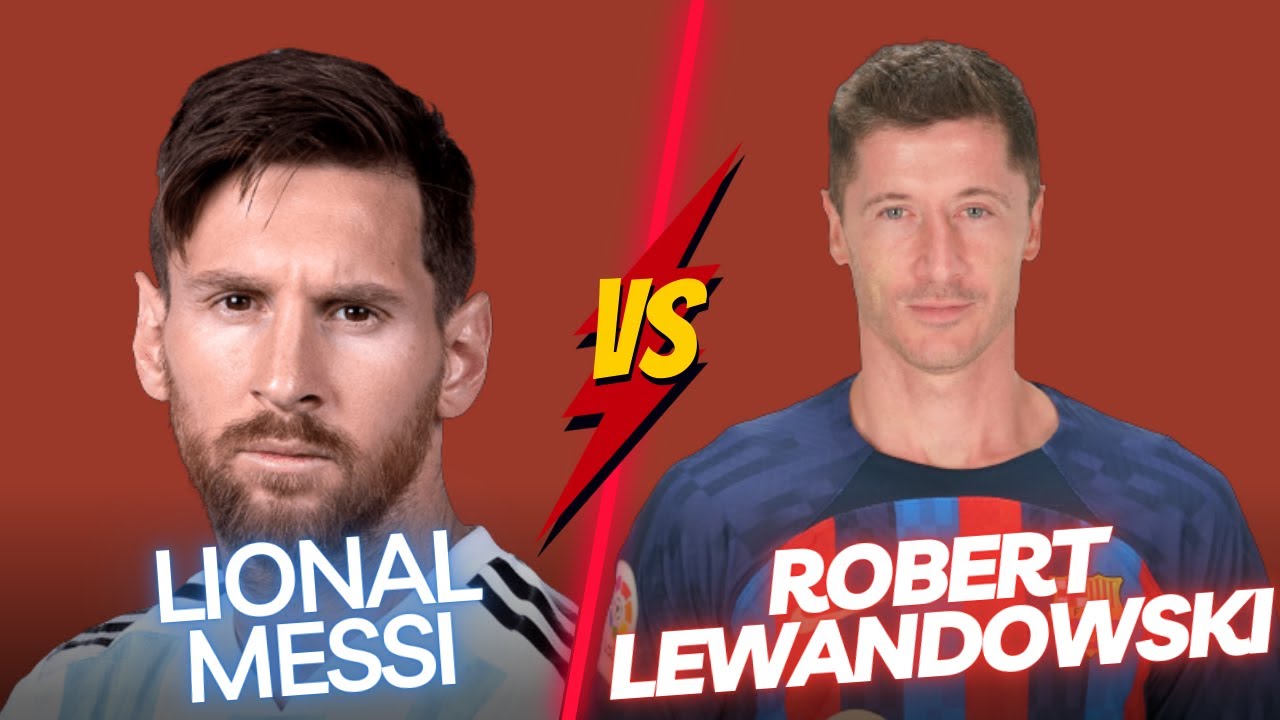 Lionel Messi VS Robert Lewandowski Career Comparison—Let’s Compare