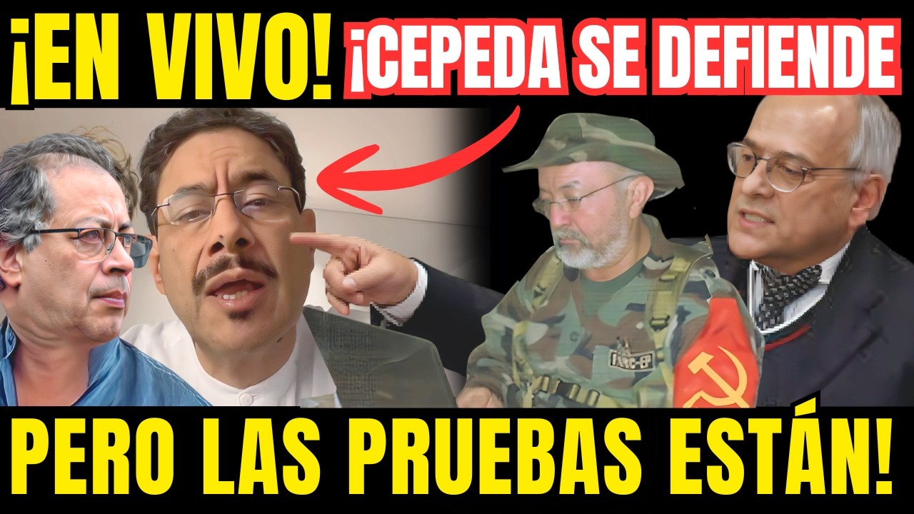 ¡FULMINANTE! ¡CEPEDA EN COMPUTADORES DE REYES! ¡LAS PRUEBAS ESTÁN! #colombia #noticias #petro