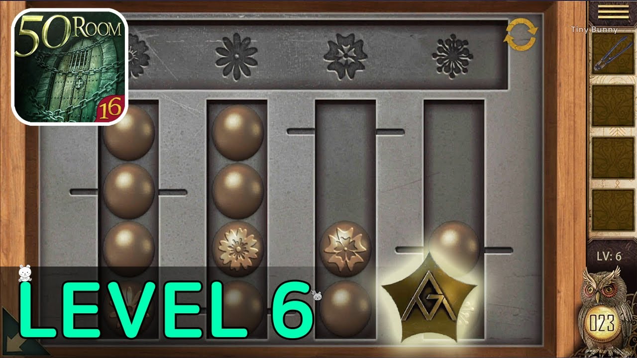 Can You Escape The 100 Room 16 Level 6 Walkthrough (50 Rooms 16)