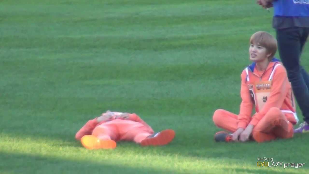 130903 아육대 성규/잔디밭 내 친구~♥