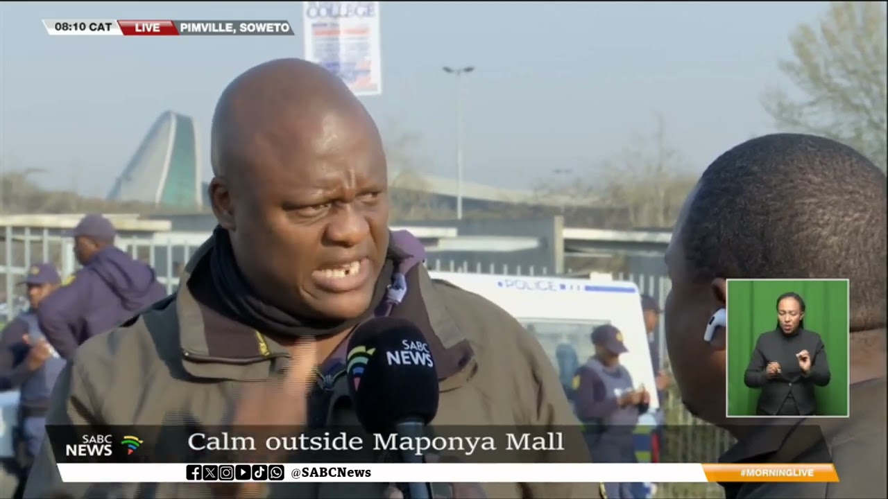 Maponya Mall e-hailing attack | Mall calm after e-hailing attack in Soweto