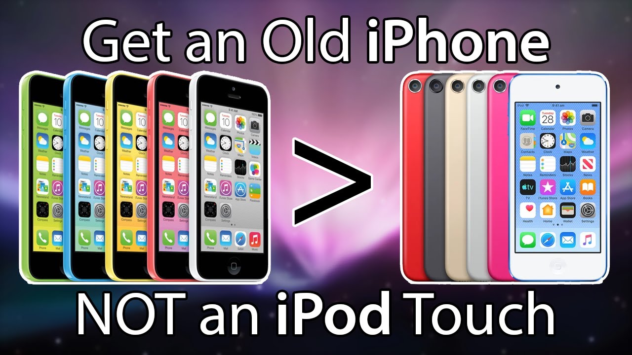 Купите старый iPhone, а не iPod Touch!