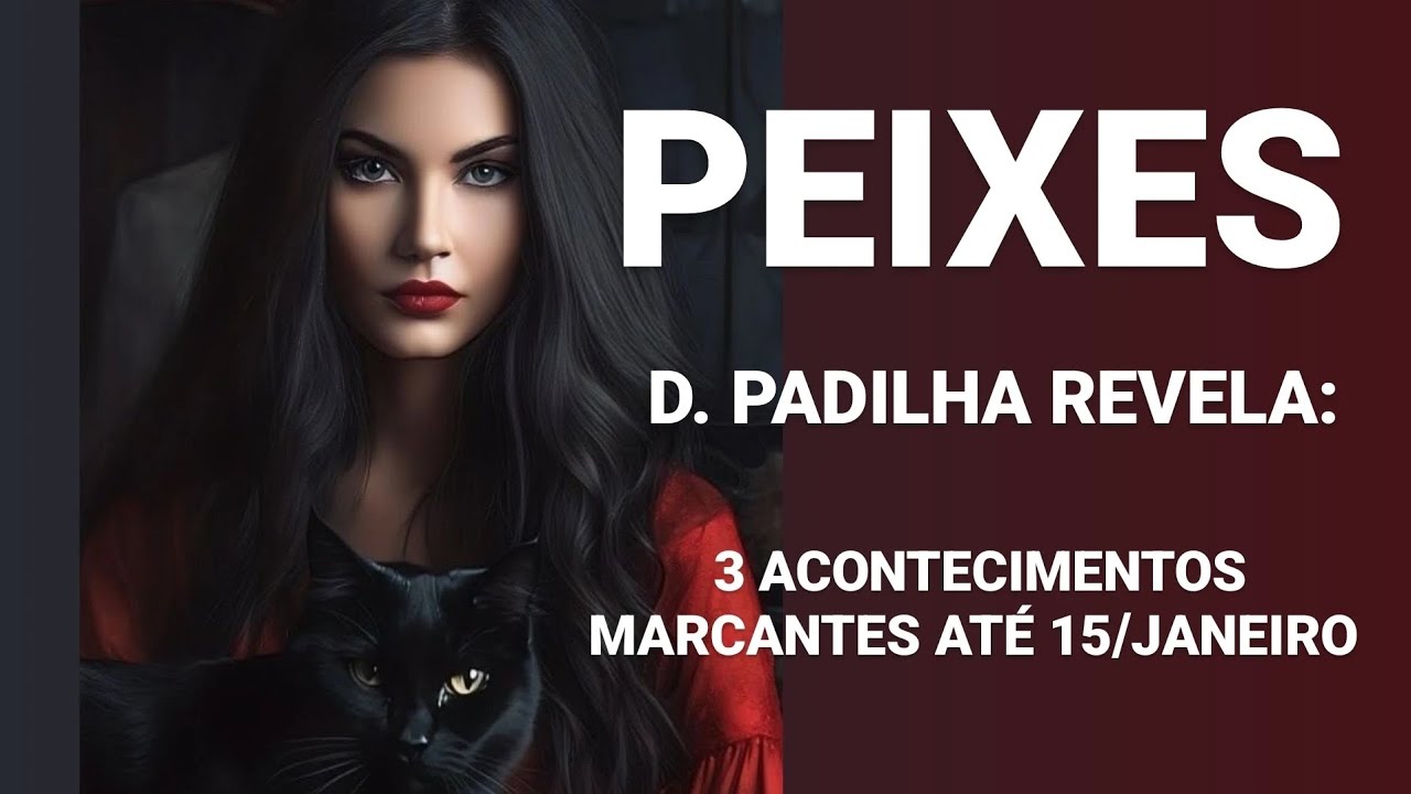 PEIXES ♓ ATÉ 15/JANEIRO #tarot #peixes #pickacard #horoscopo