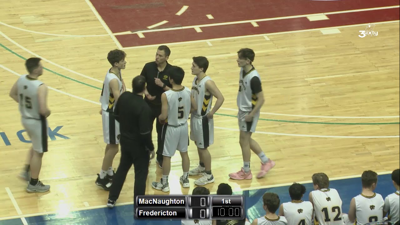 2020 NBIAA Final 12 AAA Boys Final - MacNaughton vs Fredericton