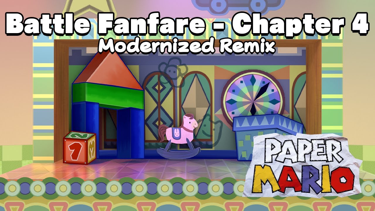 Paper Mario - Battle Fanfare (Modernized Remix - Chapter 4)