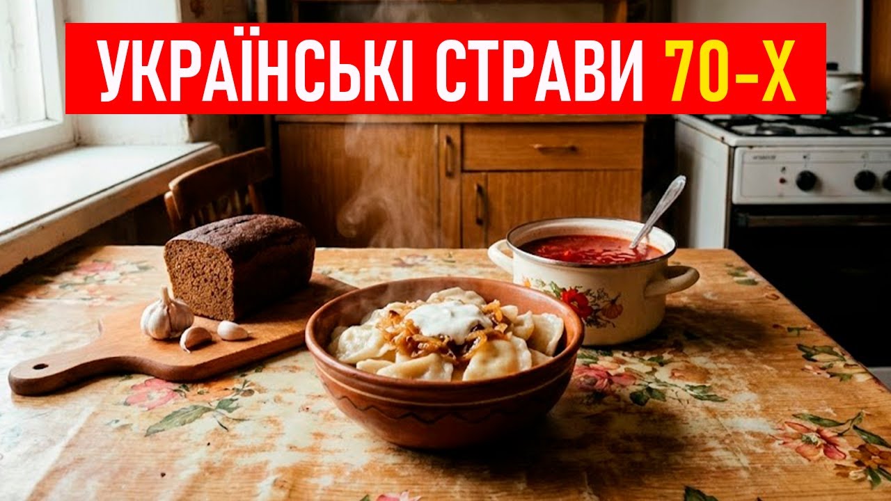 10 Легендарних Українських Страв 70-х, які Пам'ятають Усі! (Майже)