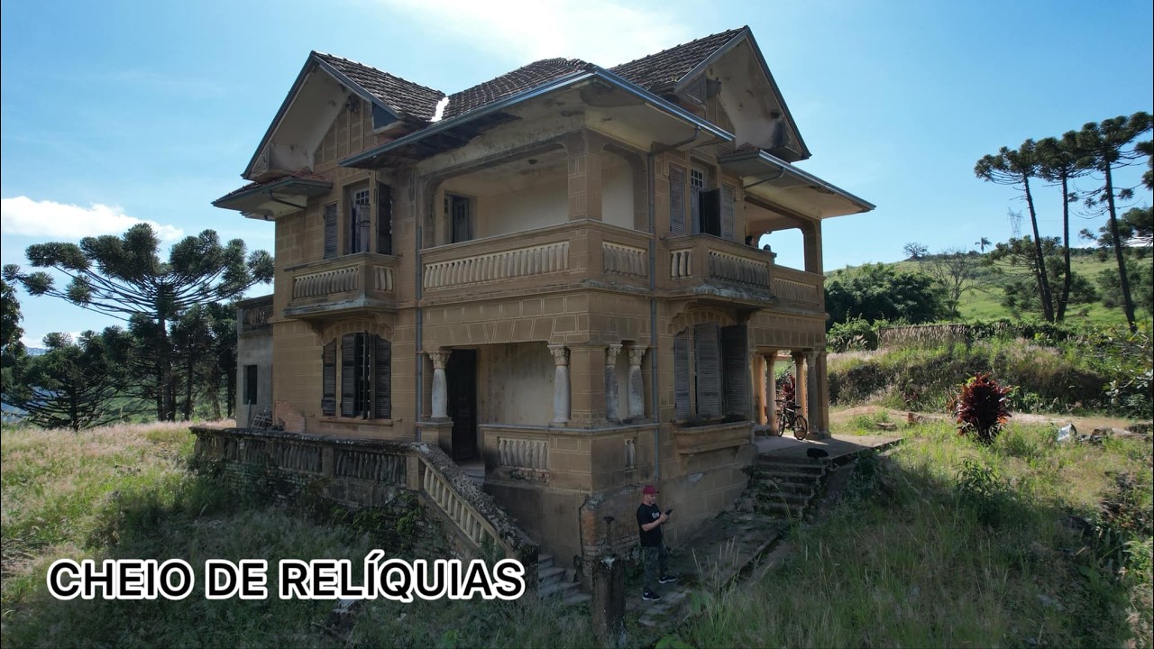 ABANDONADO HÁ MAIS DE QUARENTA ANOS - FAZENDA PALMEIRAS