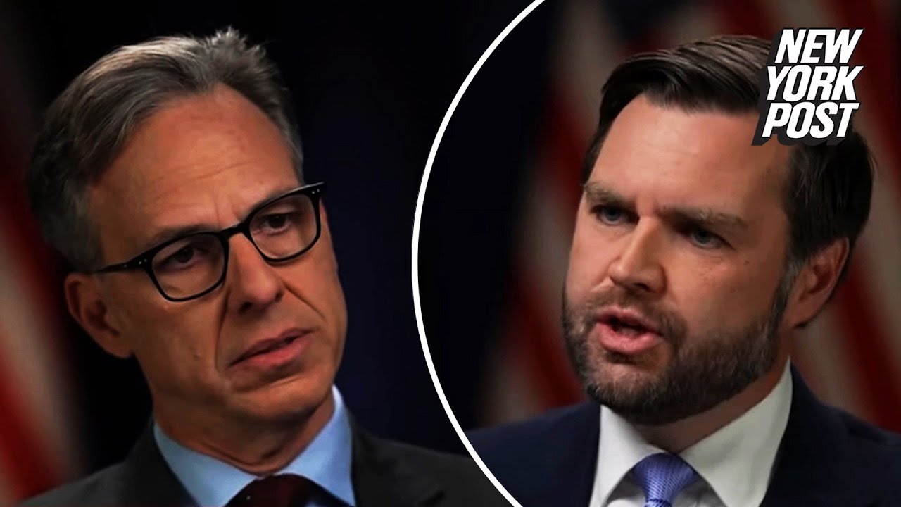 Джей Ди Вэнс вступает в жаркую перепалку с Джейком Тэппером из CNN