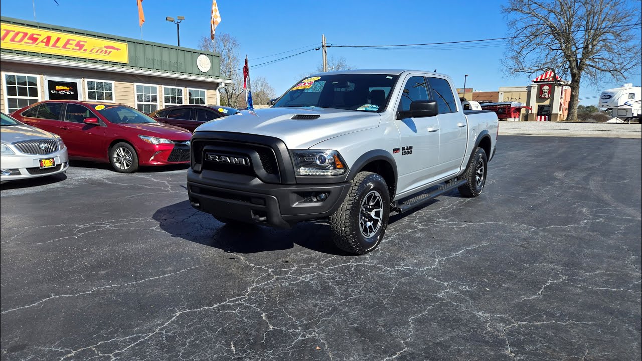 2017 Ram Rebel 1500 4x4  5.7L HEMI             Link In description!