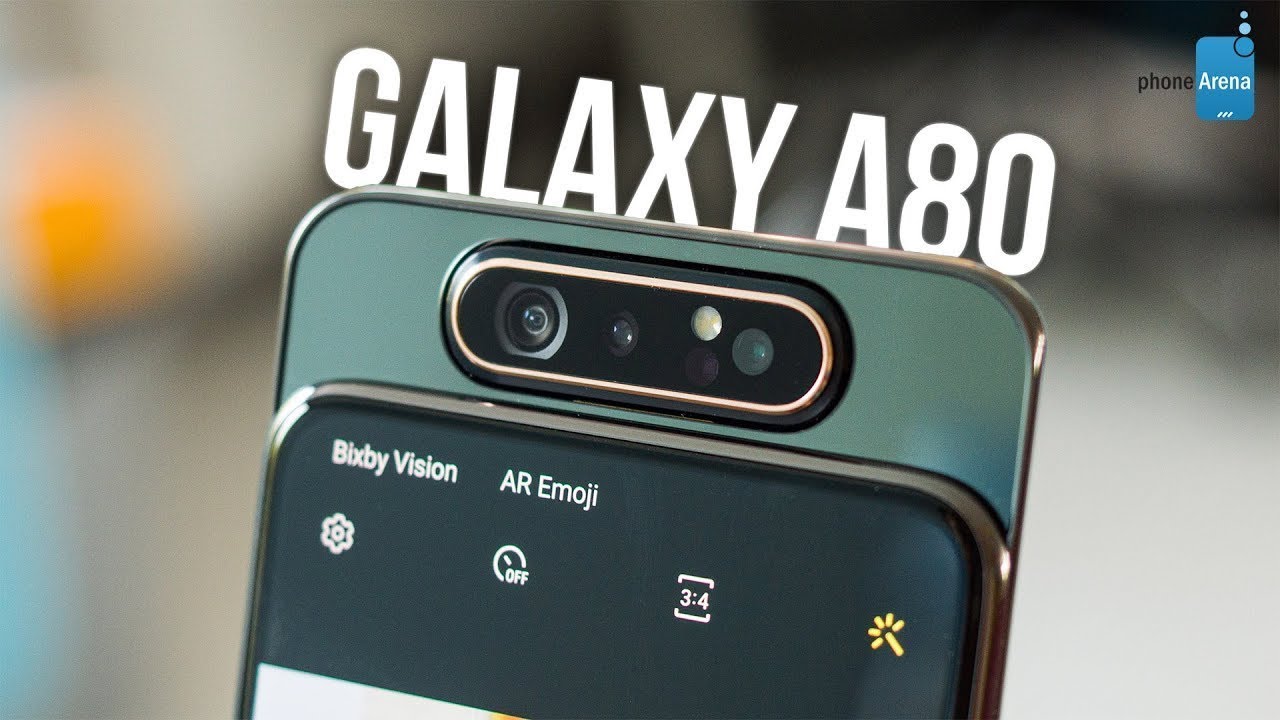 Обзор Samsung Galaxy A80 — лучший ли это телефон с «полноэкранным» экраном?