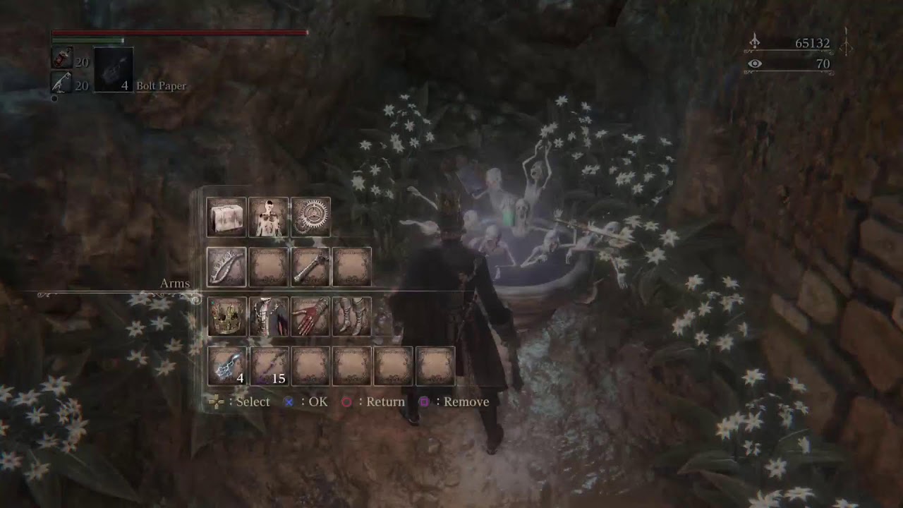 Bloodborne but I only level one stat per playthrough pt5
