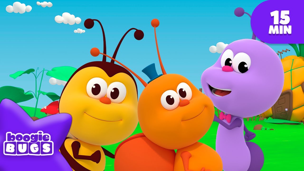 Back To School With 🐞 BOOGIE BUGS 🌈  MIX+ Nursery Rhymes & Kids Songs 🌈 FOR KIDS