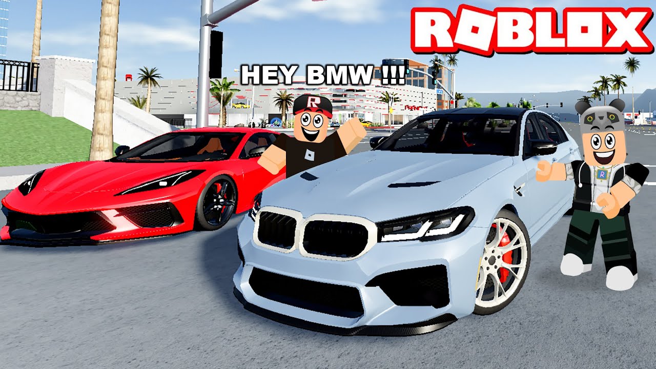 Bmw ve Yeni Araba ile Yarışıp Gazladık! Harita Değişti - Panda ile Roblox Driving Empire