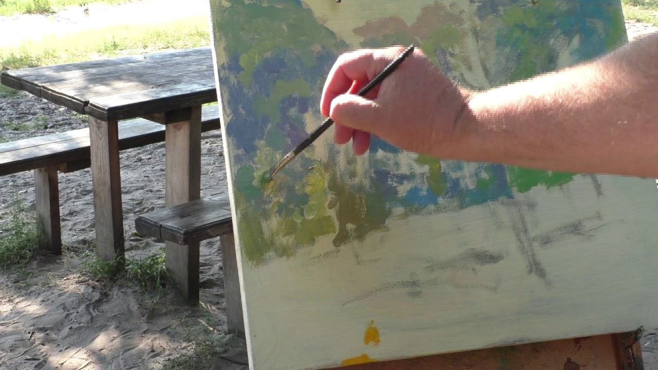 01/Пленэрные секреты/ 01_Песочная дорожка,масло