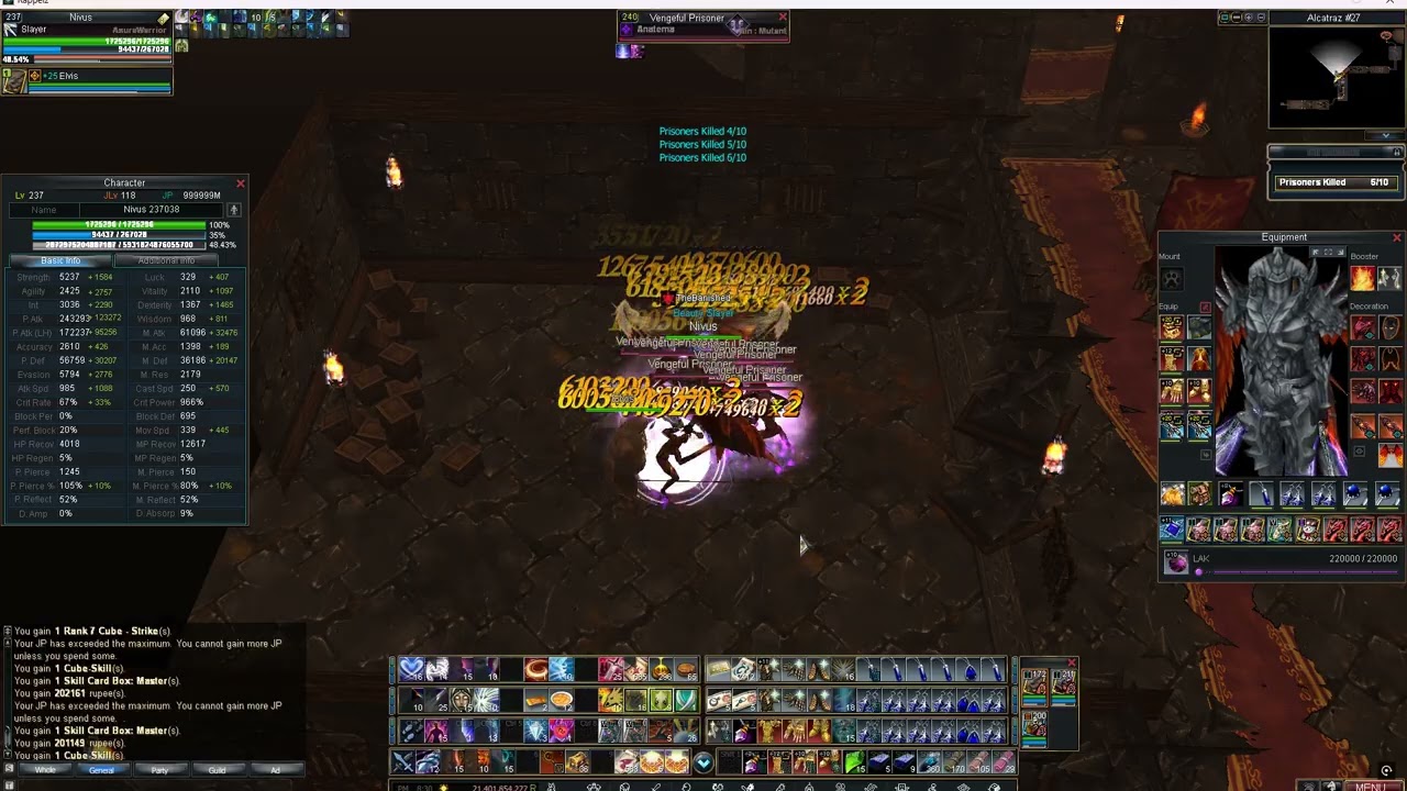 Rappelz - Slayer Solo Farm (Alcatraz)