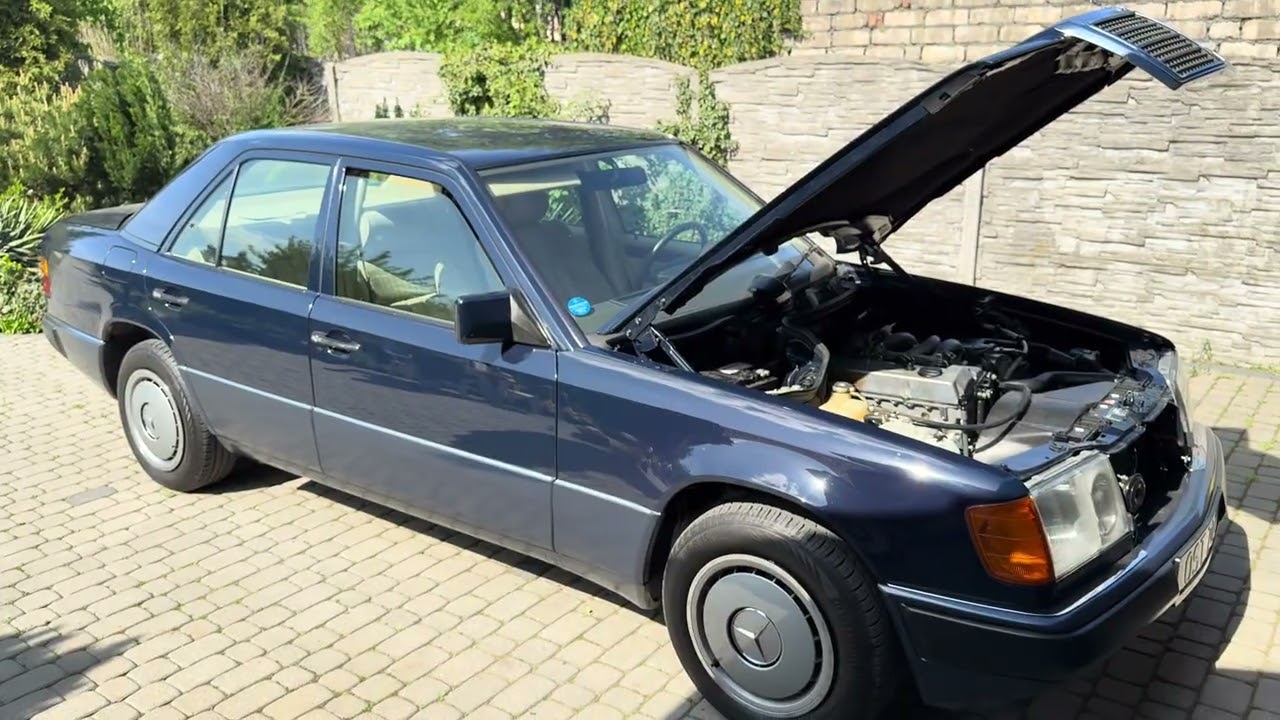 Mercedes W124 200D 57 tys. km. odpalanie