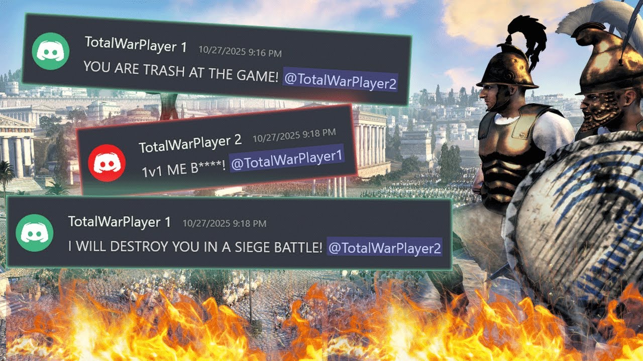 Trash Talk Turns Into Total War – Rome 2 Community Grudge Match!