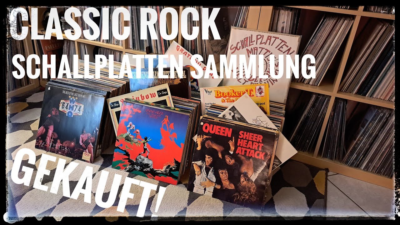 CLASSIC ROCK SCHALLPLATTEN SAMMLUNG GEKAUFT! #classicrock #vinyl #germanvinylcommunity