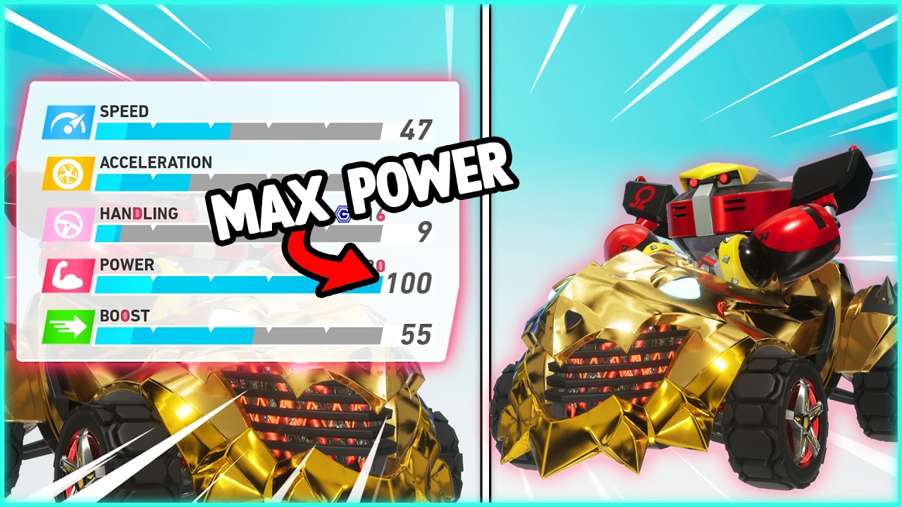 How Good Is The Most POWERFUL Build in Sonic Racing Crossworlds?