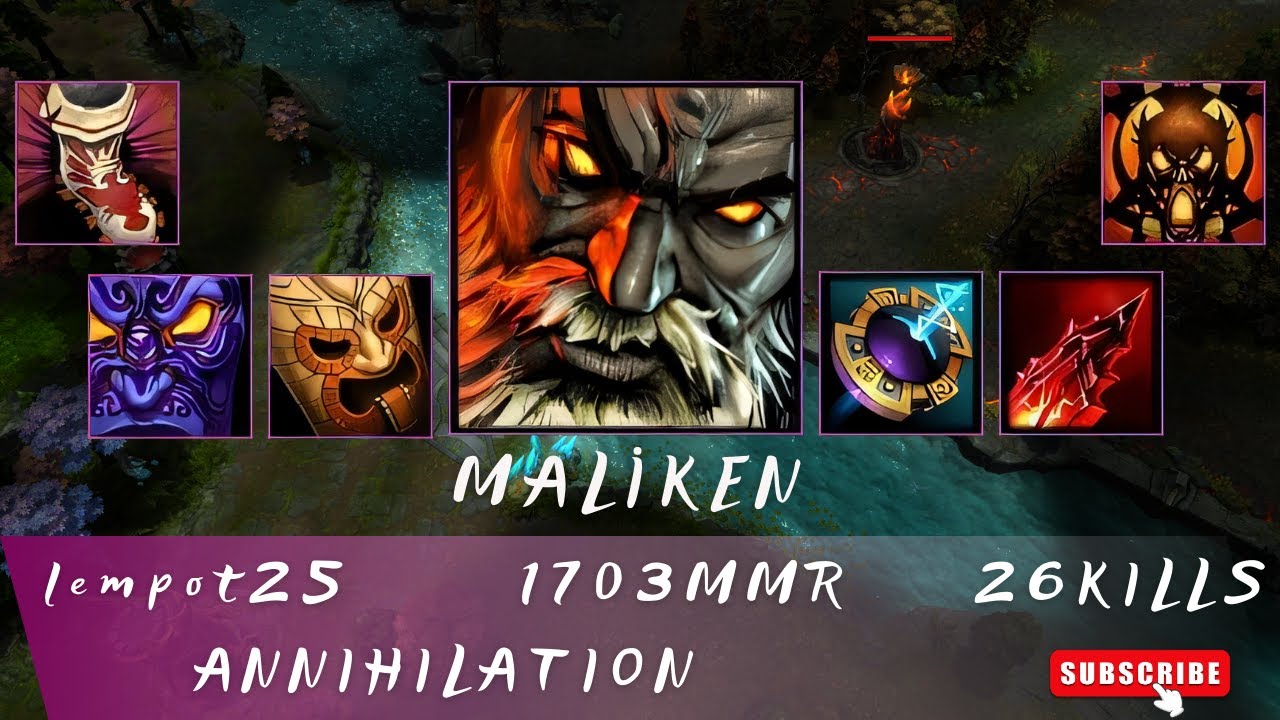 HoN | Mid Wars | Maliken | lempot25 | 1703 MMR