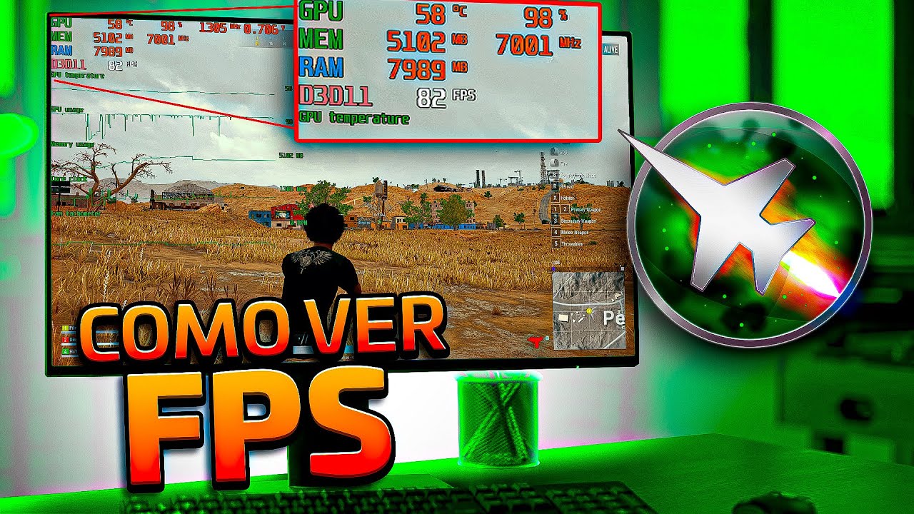 Como ver o FPS, temperatura e desempenho do seu jogo no PC *GRATIS*- MSI Afterburner