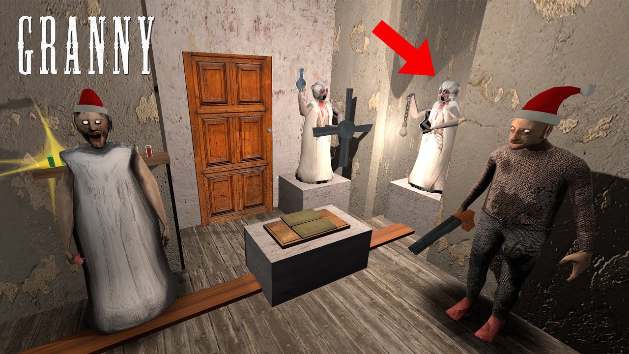 Granny Recaptured - The SECRET DANGEROUS TRAP in Attic UPDATE!