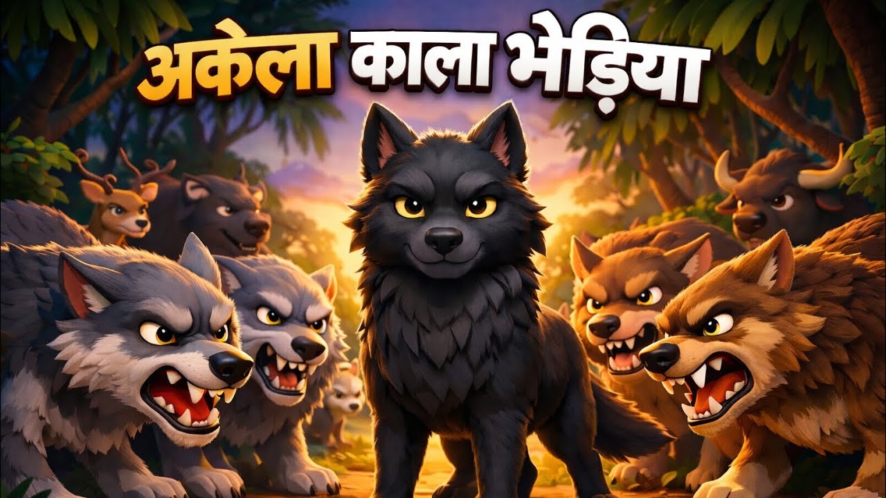 जब एक अकेले भेड़िये ने पूरे जंगल को बदल दिया | 3DMotivational Story