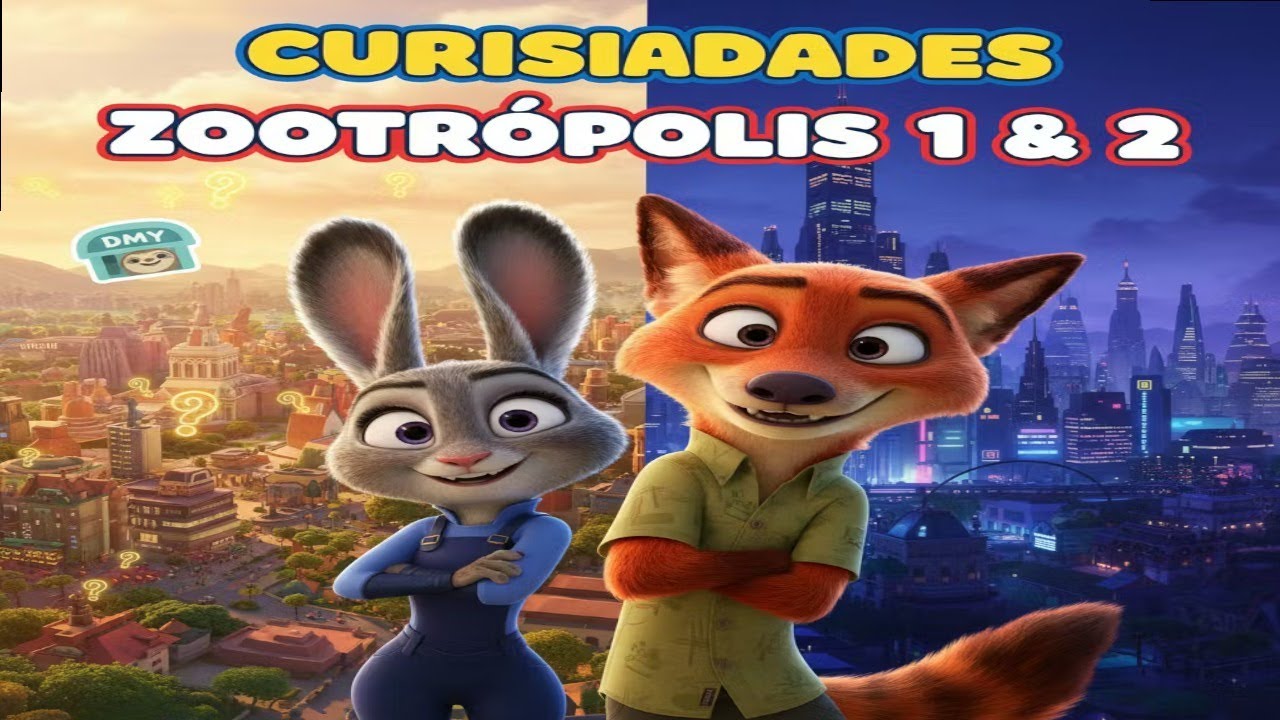 30 😱 CURIOSIDADES SOBRE 😲ZOOTRÒPOLIS 1 y 2 #307 | Detrasdelguion