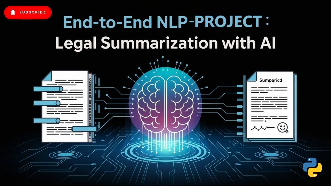 End-to-end NLP project | Build a legal documents summarizer with Hugging Face|#nlp #ai #ml #aiml
