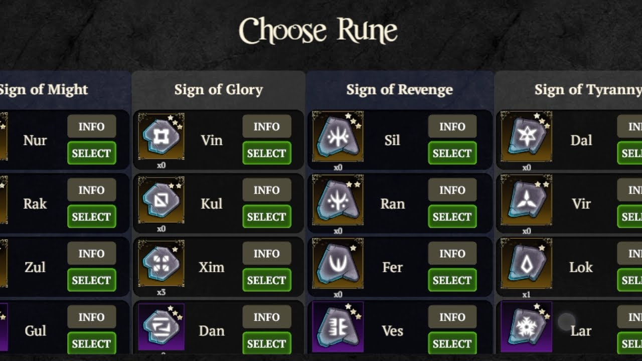 Evil Lands New Update 3.0.0 | All Legendary Rune Review | What are Runes ? #games #gaming #gameplay