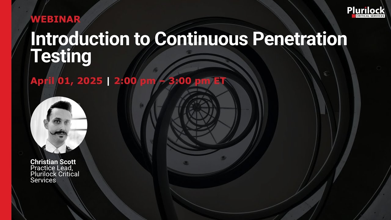 Introduction to Continuous Penetration Testing