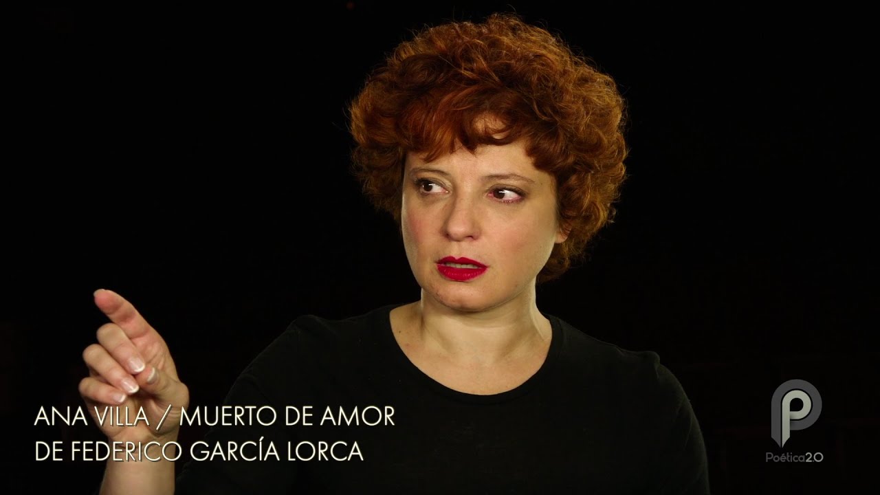 Ana Villa recita 'Muerto de amor' de Federico García Lorca
