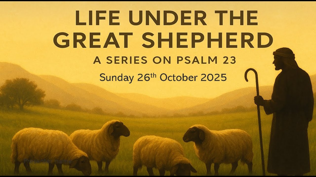 Kidderminster Baptist Church - Psalm 23:3 - Life under the great Shepherd