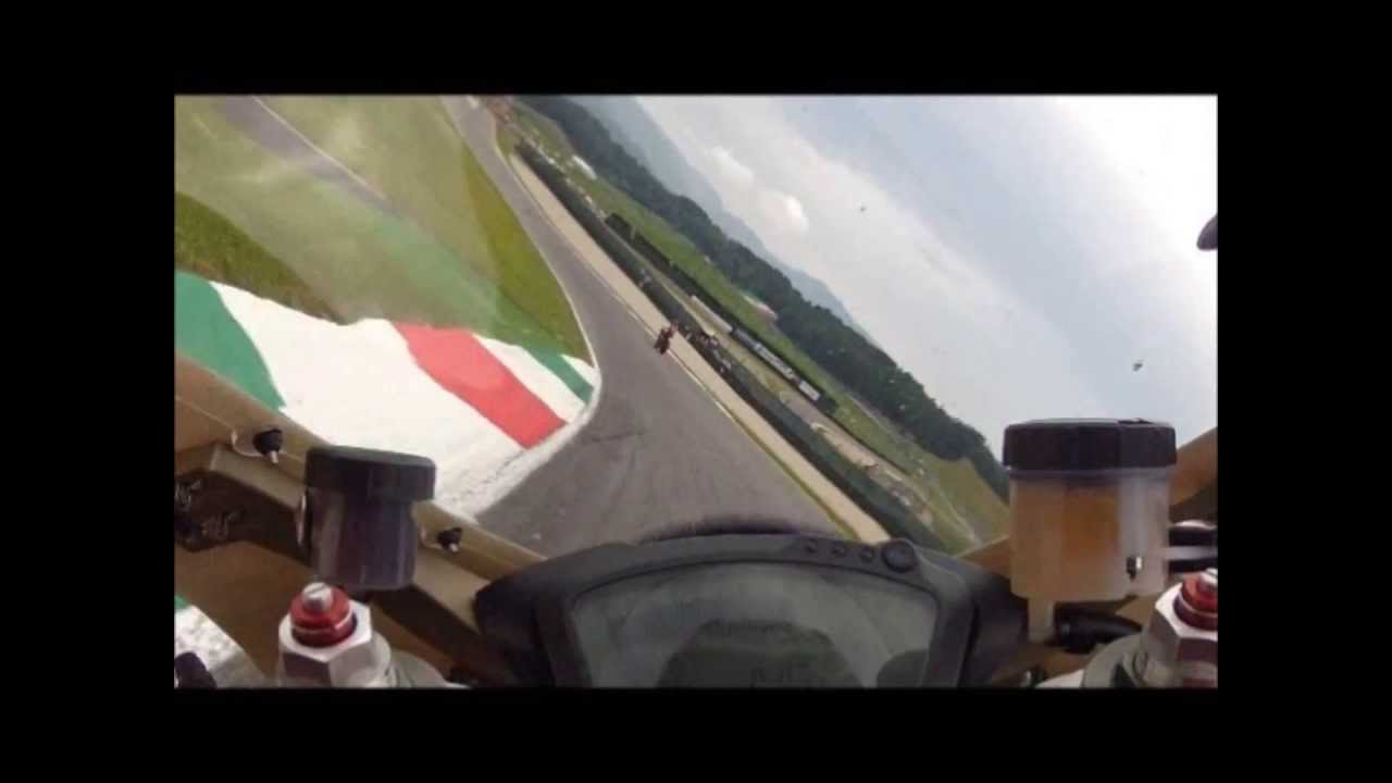 Ducati 848 @ Mugello best lap