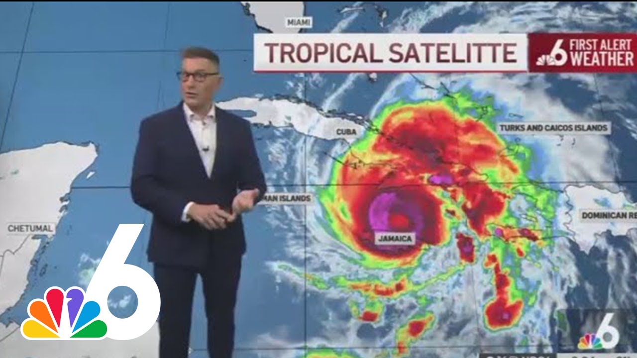 Hurricane Melissa becomes a Category 3 storm after slamming into Jamaica