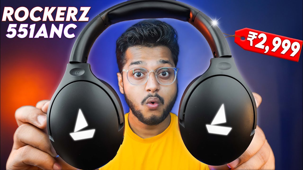 100hrs Biggest Battery Wireless Headphone | Boat Rockerz 551 Unboxing & Review