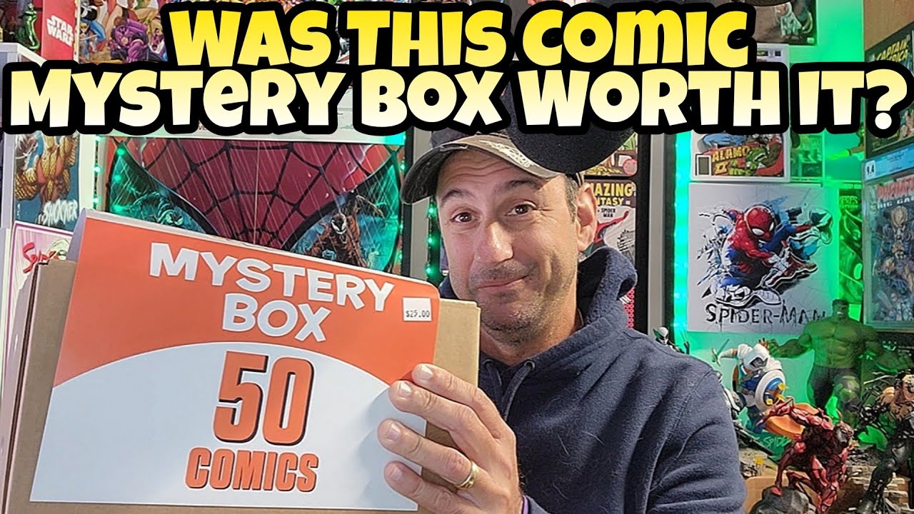 What's Inside This Comic Book Mystery Box? Let's Find Out Right Now!