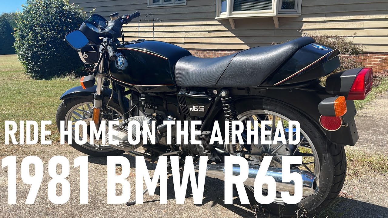 1981 BMW R65: Bringing Home the Airhead