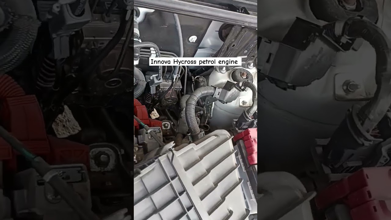 Innova hycross petrol engine and spas with electric works #innova #innovahycross #faizankhatrii #1k