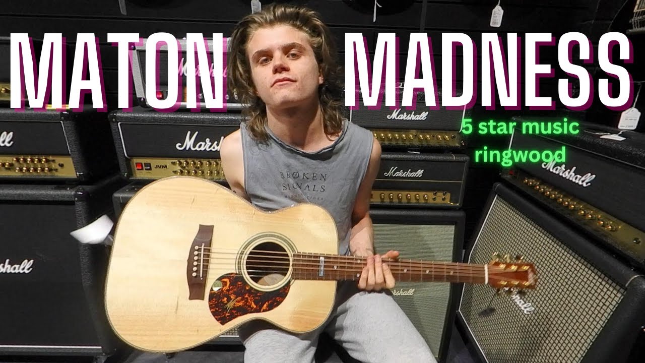Doug Demos: Maton Guitars [with Arthur Yuill]