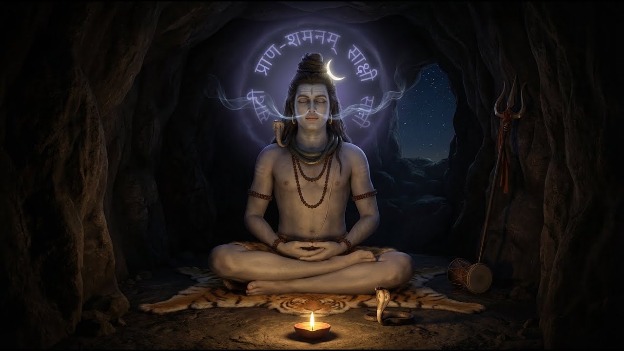 प्राण-शमनम् Prana Shamanam | Deep Breath Meditation with Shiva Sakshi Bhava Practice | Night Sadhana