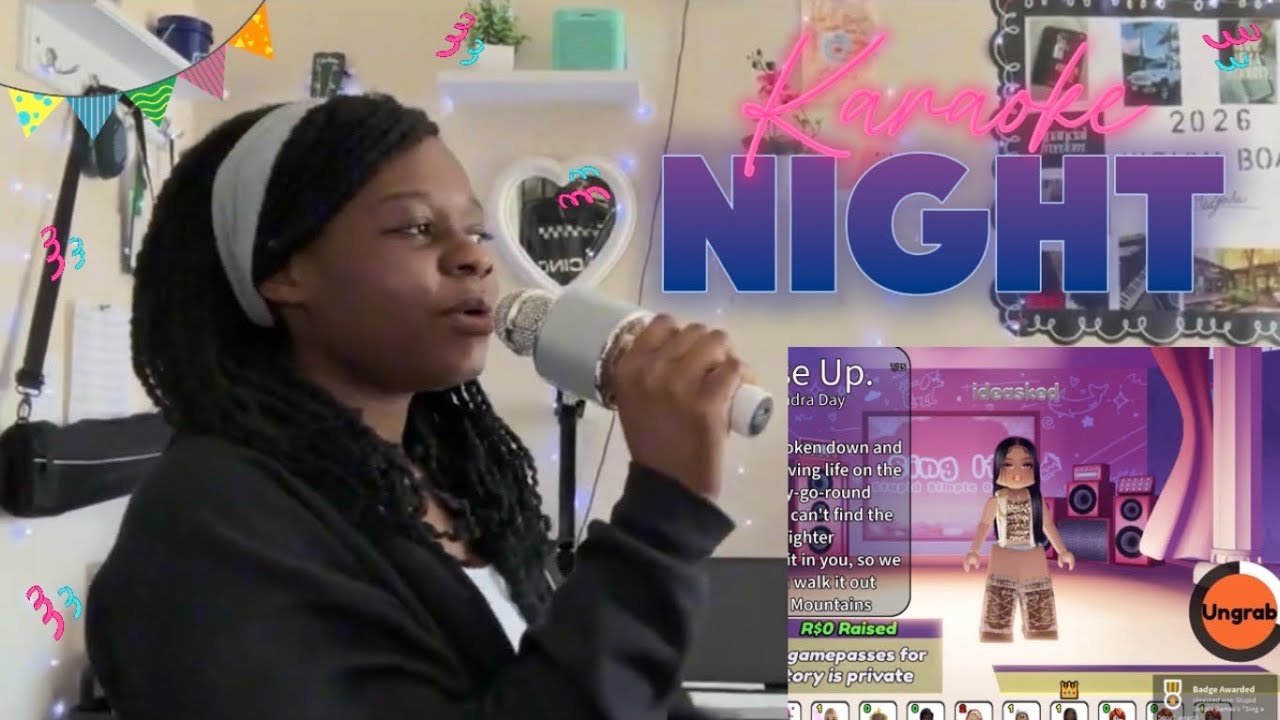 You’re Invited to Karaoke! (on Roblox)