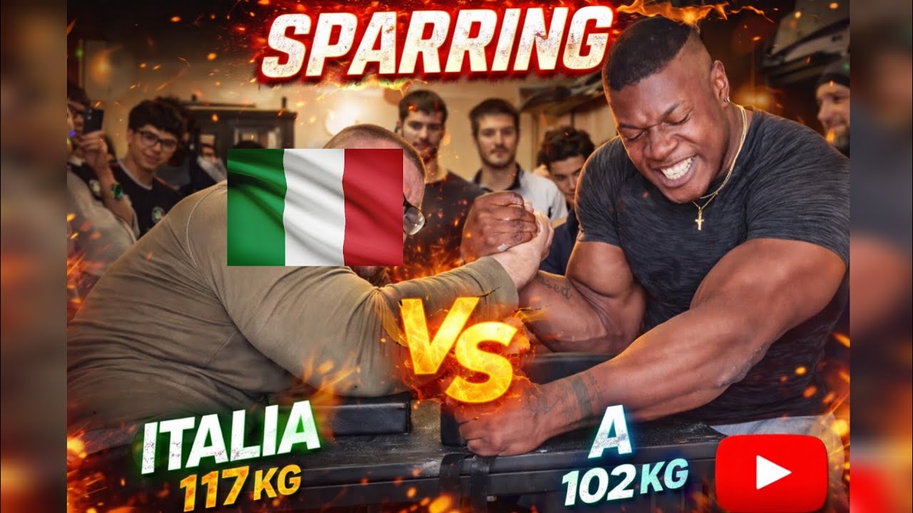 SPARRING DI BRACCIO DI FERRO | PADOVA ITALIA TEAM 01/2026 STEVEGYMBRO