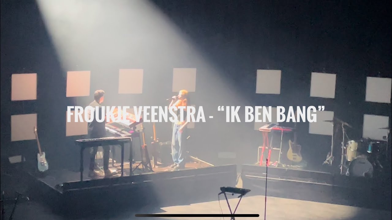 Froukje Veenstra - Unreleased song ‘Ik ben bang’ Live in Nijmegen 18-05-2022