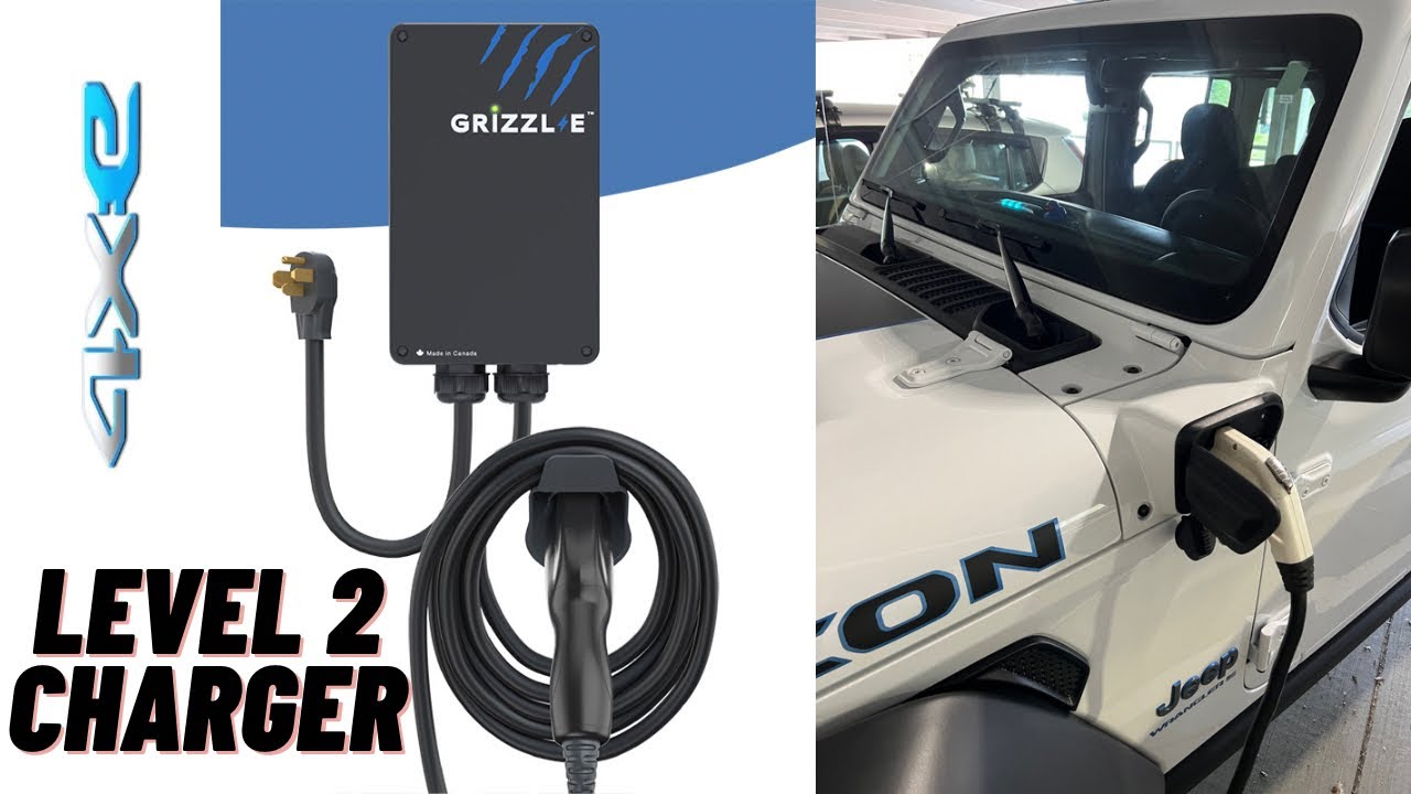 2023 Jeep 4Xe - Level 2 Charger (Grizzle)