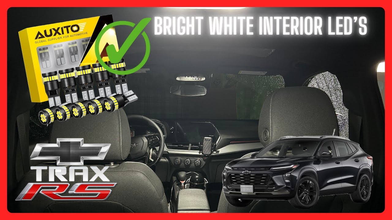Installing Auxito LED Interior Bulbs in a 2024 Chevrolet Trax