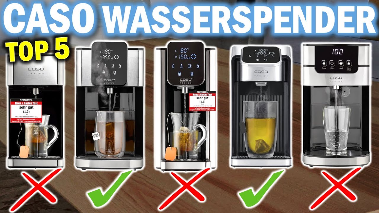 Top 5 CASO HEIßWASSERSPENDER 2026 | Die besten Heißwasserspender von CASO