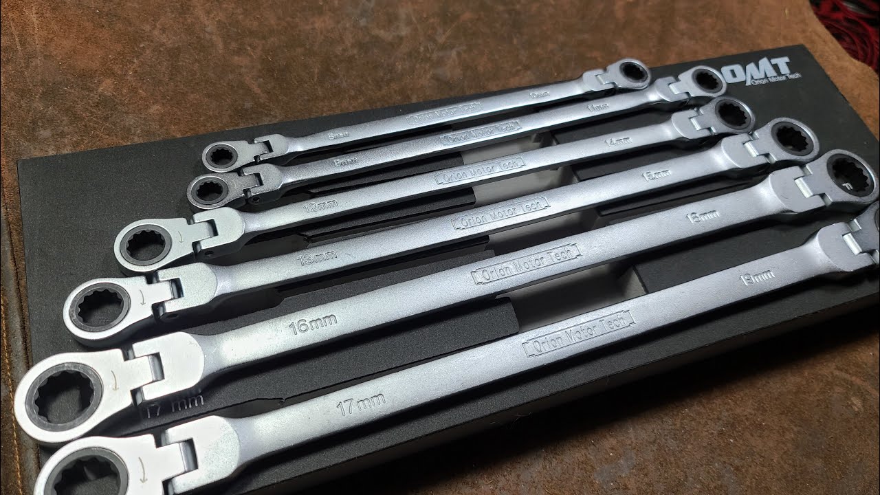 Orion Motor Tech Budget Double Flex Ratcheting Box Wrench Set Review