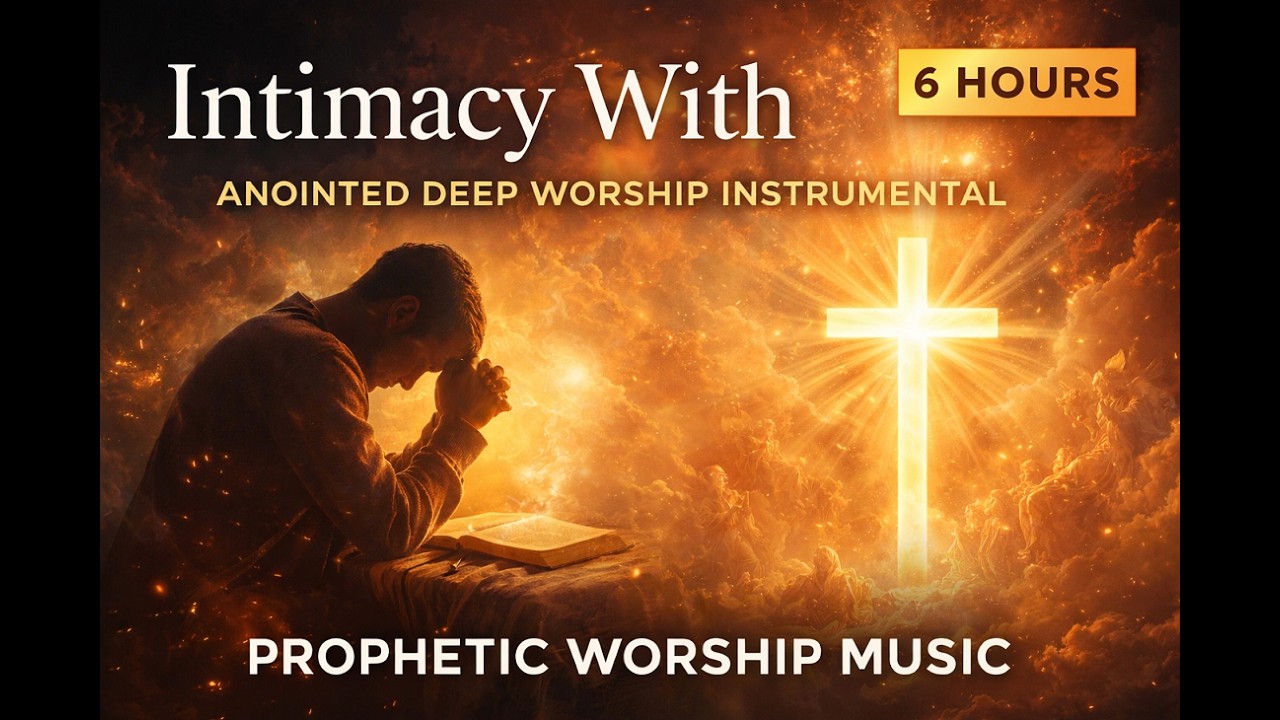 6 hours Intimacy With God - Anointed Deep Prophetic Worship Instrumental #prayer #worship